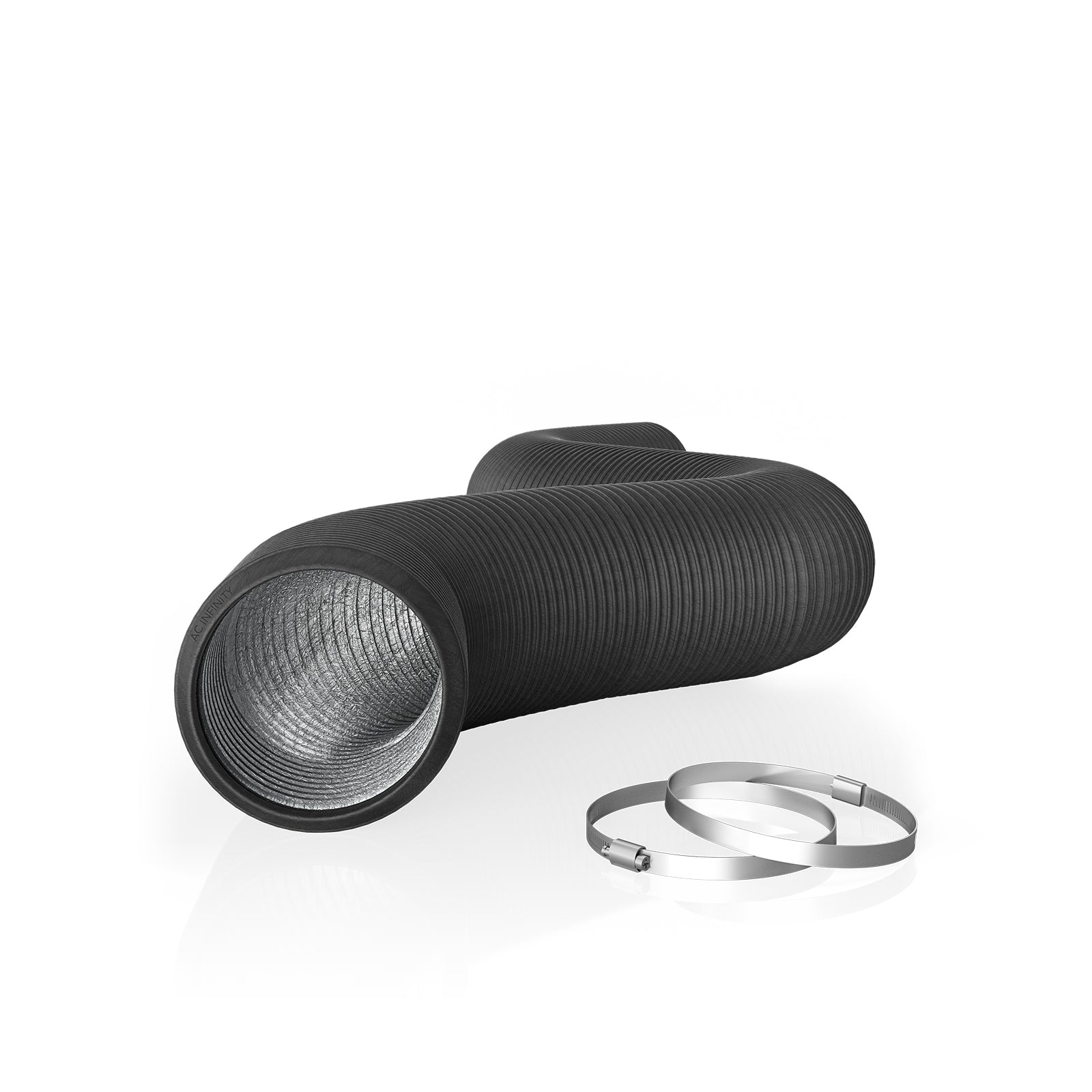 AC Infinity Flexible Four-Layer Ducting |  8-Ft Long |  4-Inch - CannaFull Spectrum Solutions