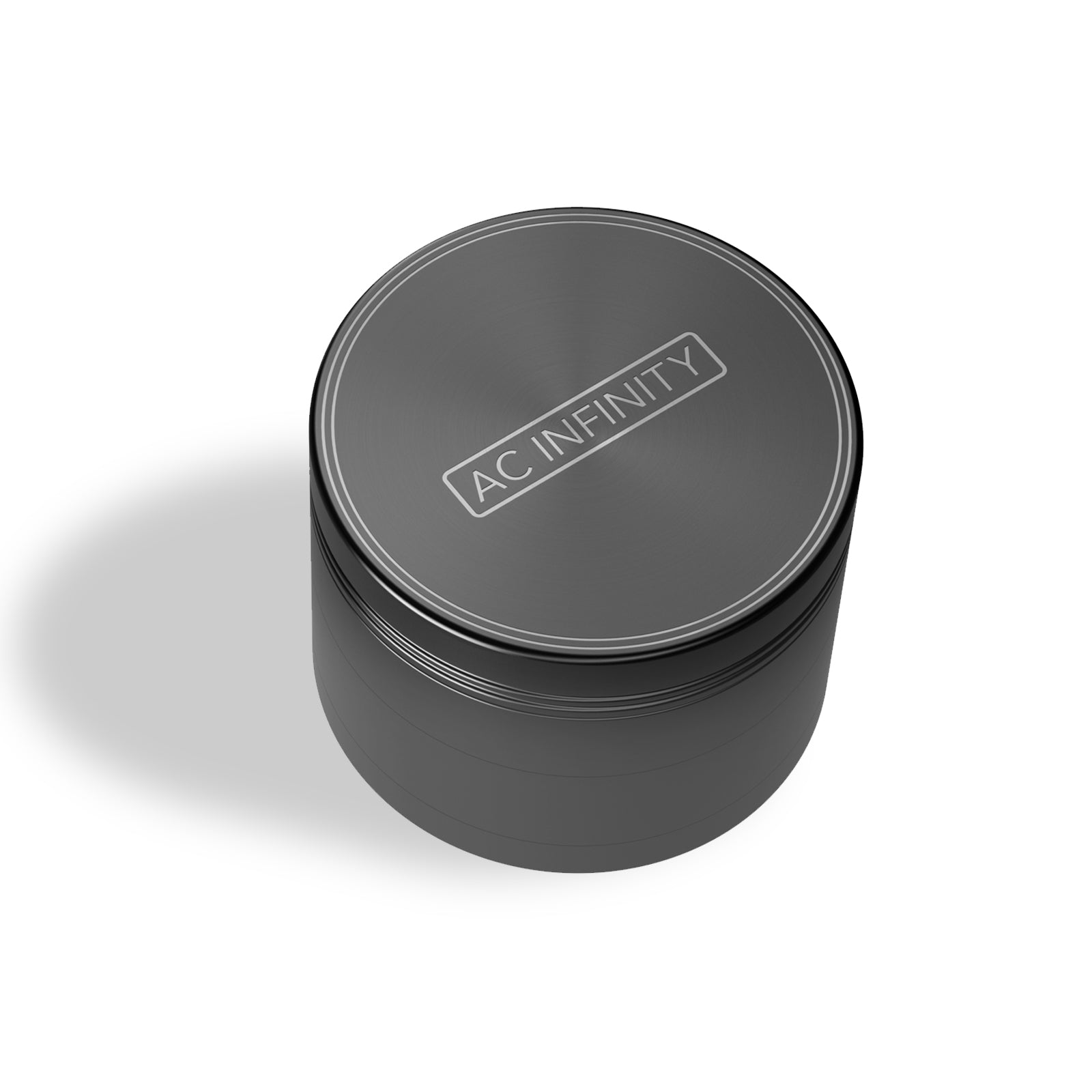 AC Infinity 3-Chamber Spice Grinder |  Black |  2.5-Inch - CannaFull Spectrum Solutions