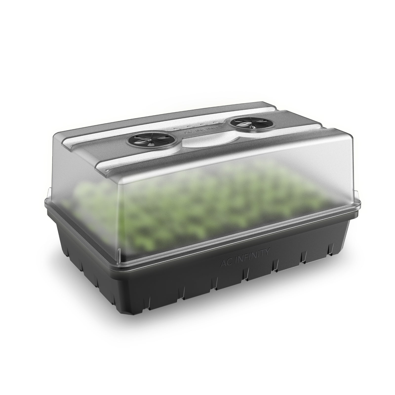 AC Infinity Humidity Dome |  Propagation Kit with Height Extension |  5x8 Cell Tray - CannaFull Spectrum Solutions