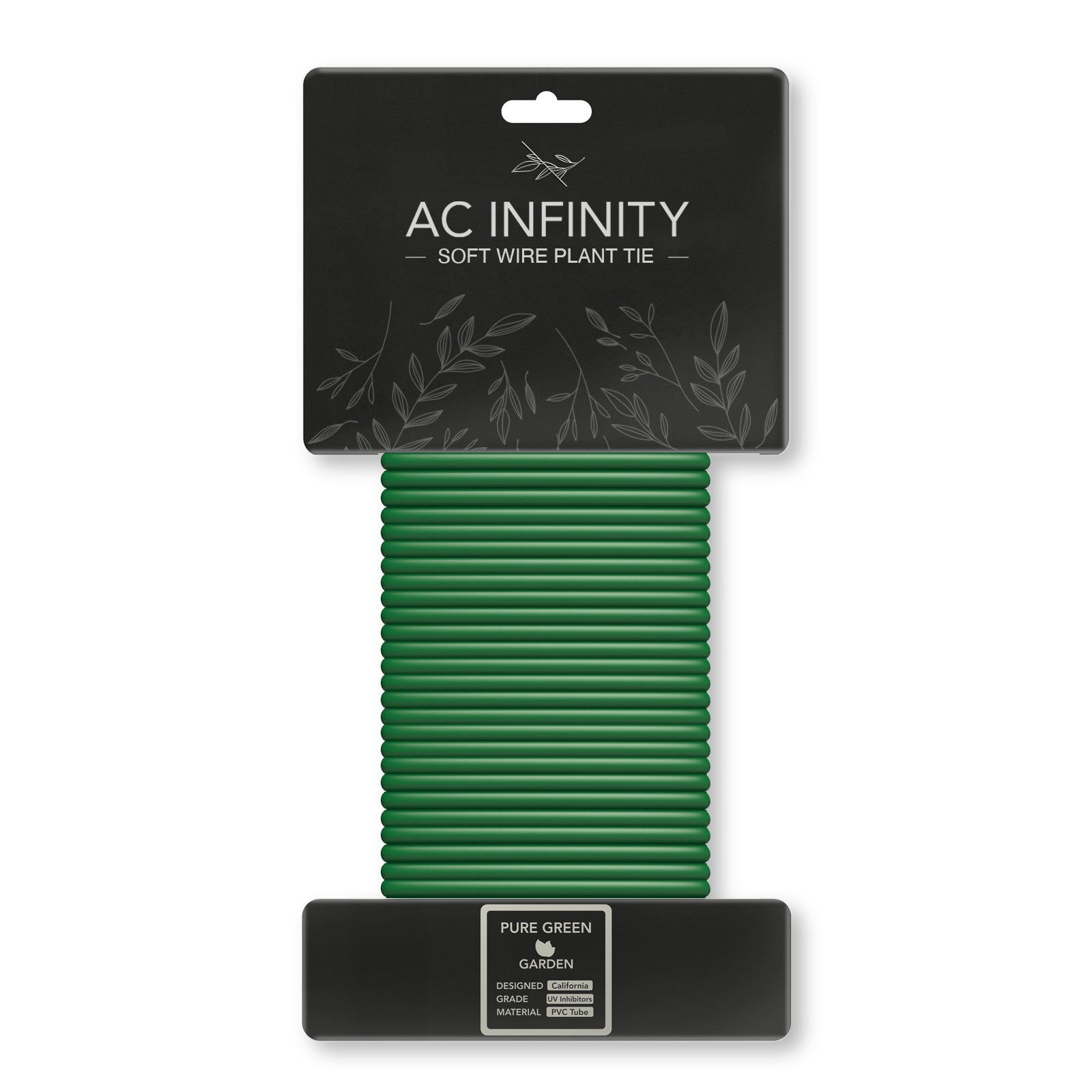 AC Infinity Soft Twist Ties |  Thick Rubberized Texture |  10m - CannaFull Spectrum Solutions
