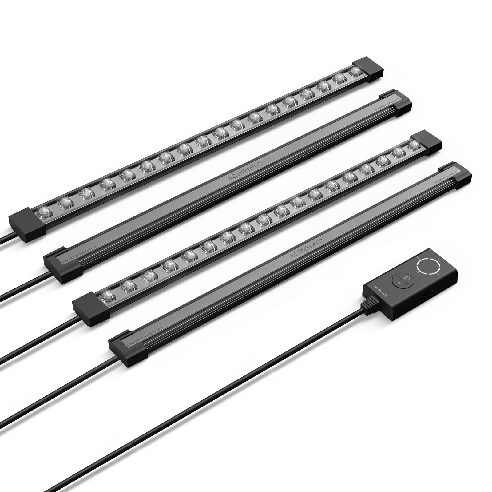 AC Infinity IONBEAM S16 |  Full Spectrum LED Grow Light Bars |  Samsung LM301H |  16-Inch - CannaFull Spectrum Solutions