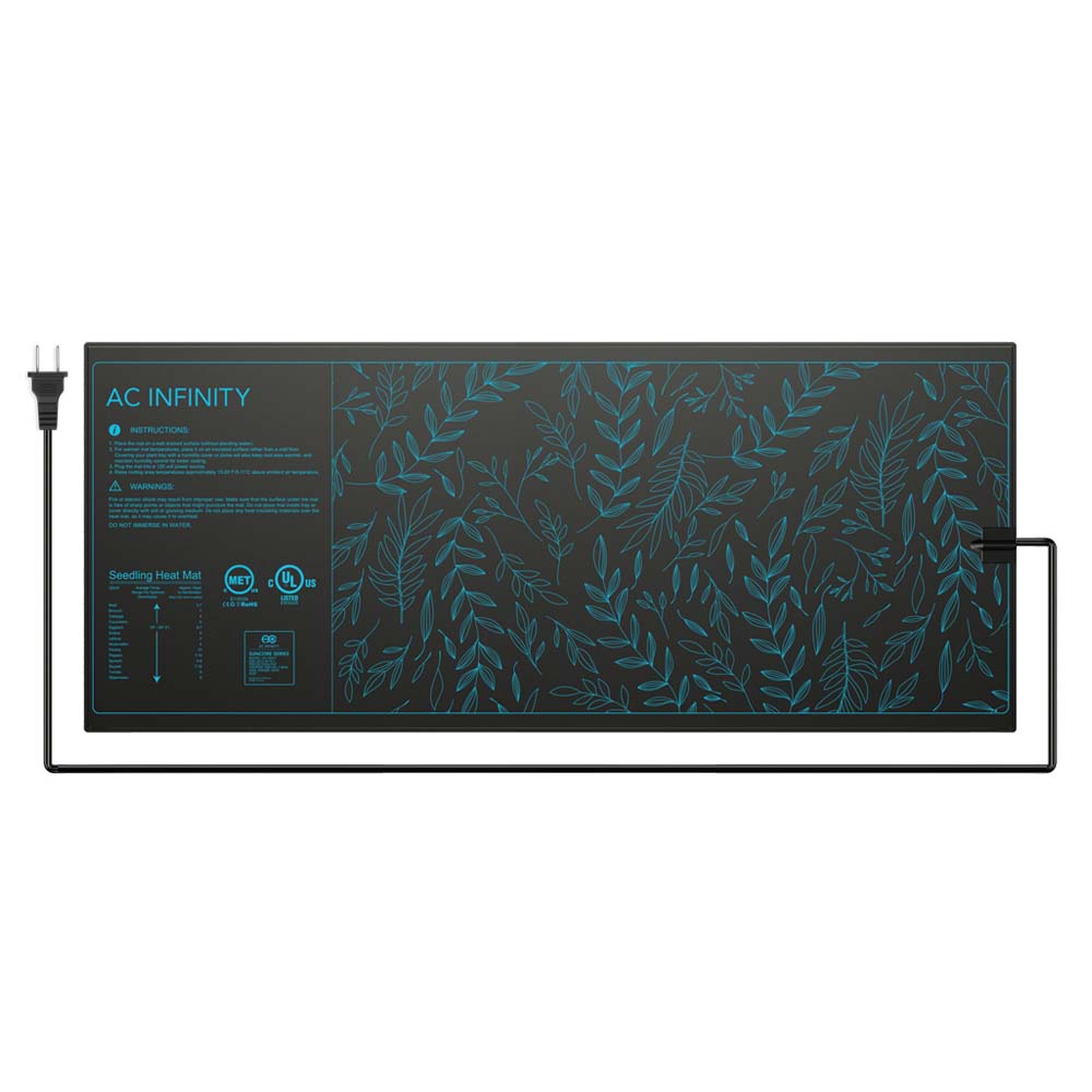 AC Infinity SUNCORE A7 |  Seedling Heat Mat |  IP-67 Waterproof |  48" x 20.75" - CannaFull Spectrum Solutions