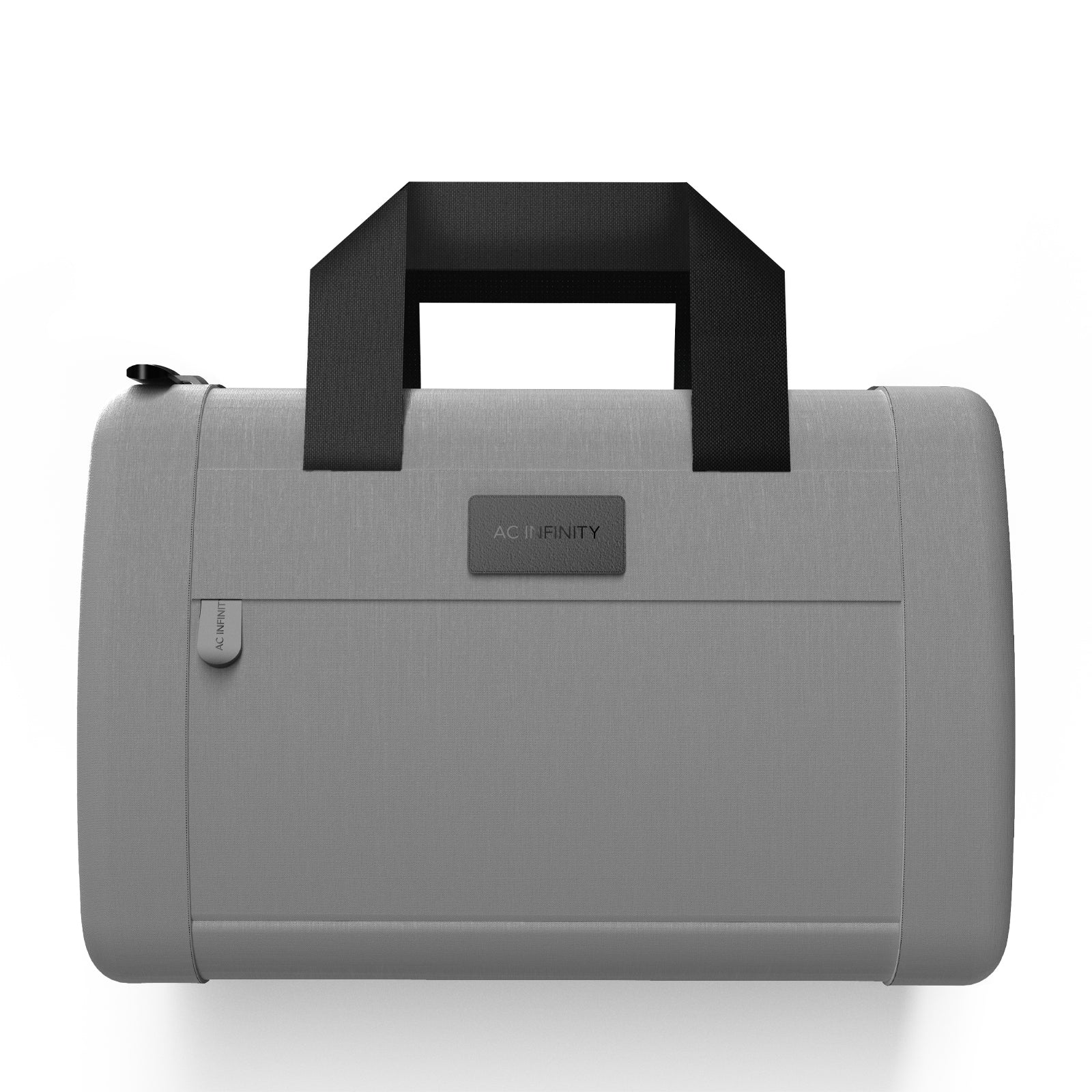 AC Infinity Smell Proof Handbag | Gray | with 900D Nylon Fabric and Carbon Filter Lining - CannaFull Spectrum Solutions