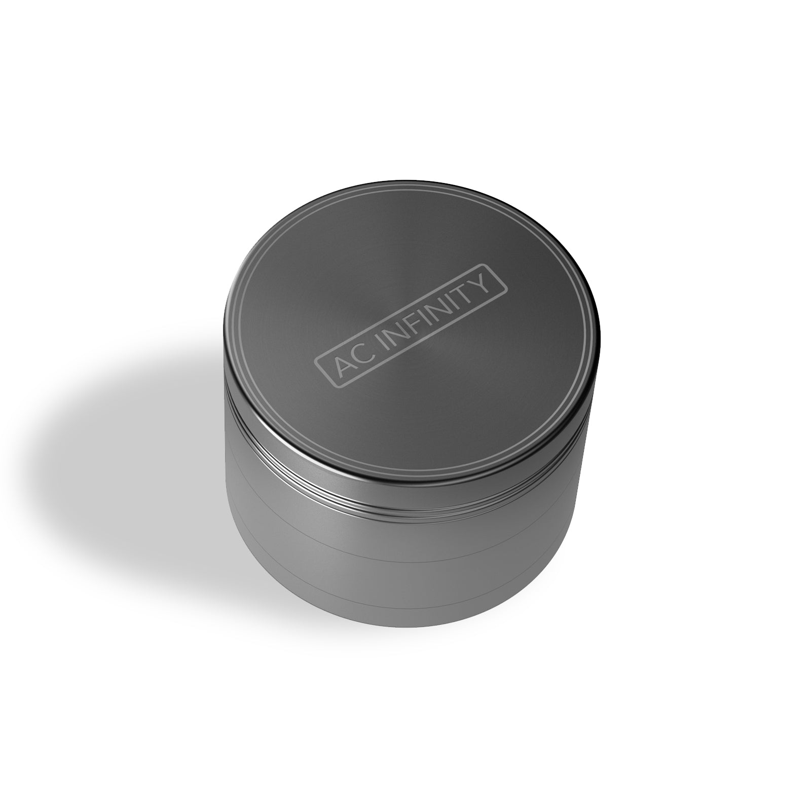 AC Infinity 3-Chamber Spice Grinder |  Gunmetal |  2-Inch - CannaFull Spectrum Solutions