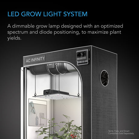 AC Infinity IONBOARD S24 |  Full Spectrum LED Grow Light 200W |  Samsung LM301B |  2x4 Ft. Coverage - CannaFull Spectrum Solutions