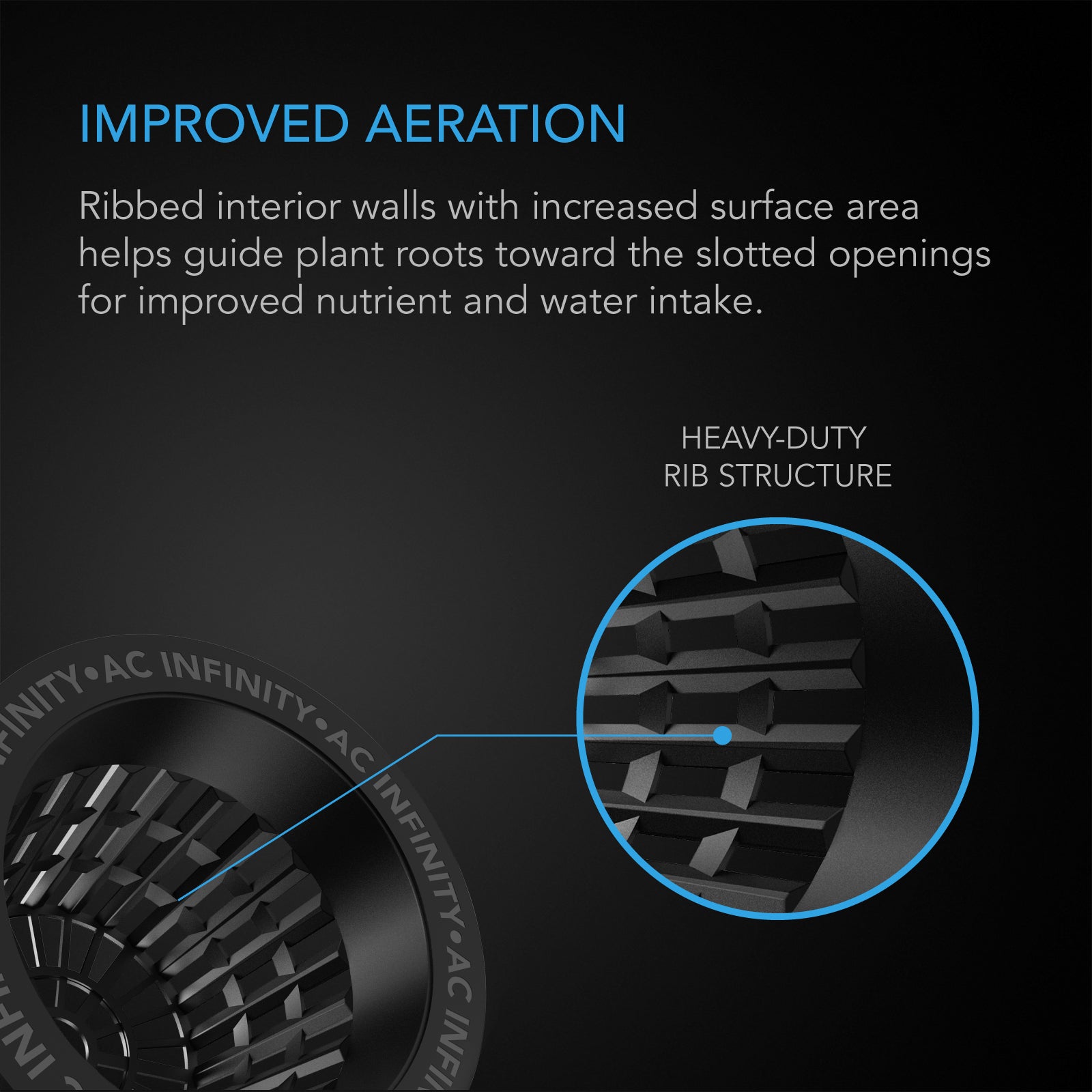 AC Infinity Mesh Net Cups |  Slotted Pots with Wide Lips |  3-Inch |  25-Pack - CannaFull Spectrum Solutions