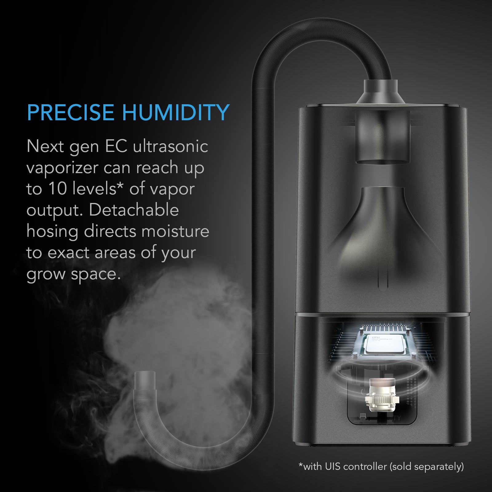 AC Infinity CLOUDFORGE T7 |  Environmental Plant Humidifier |  15L |  Smart Controls |  Targeted Vaporizing - CannaFull Spectrum Solutions