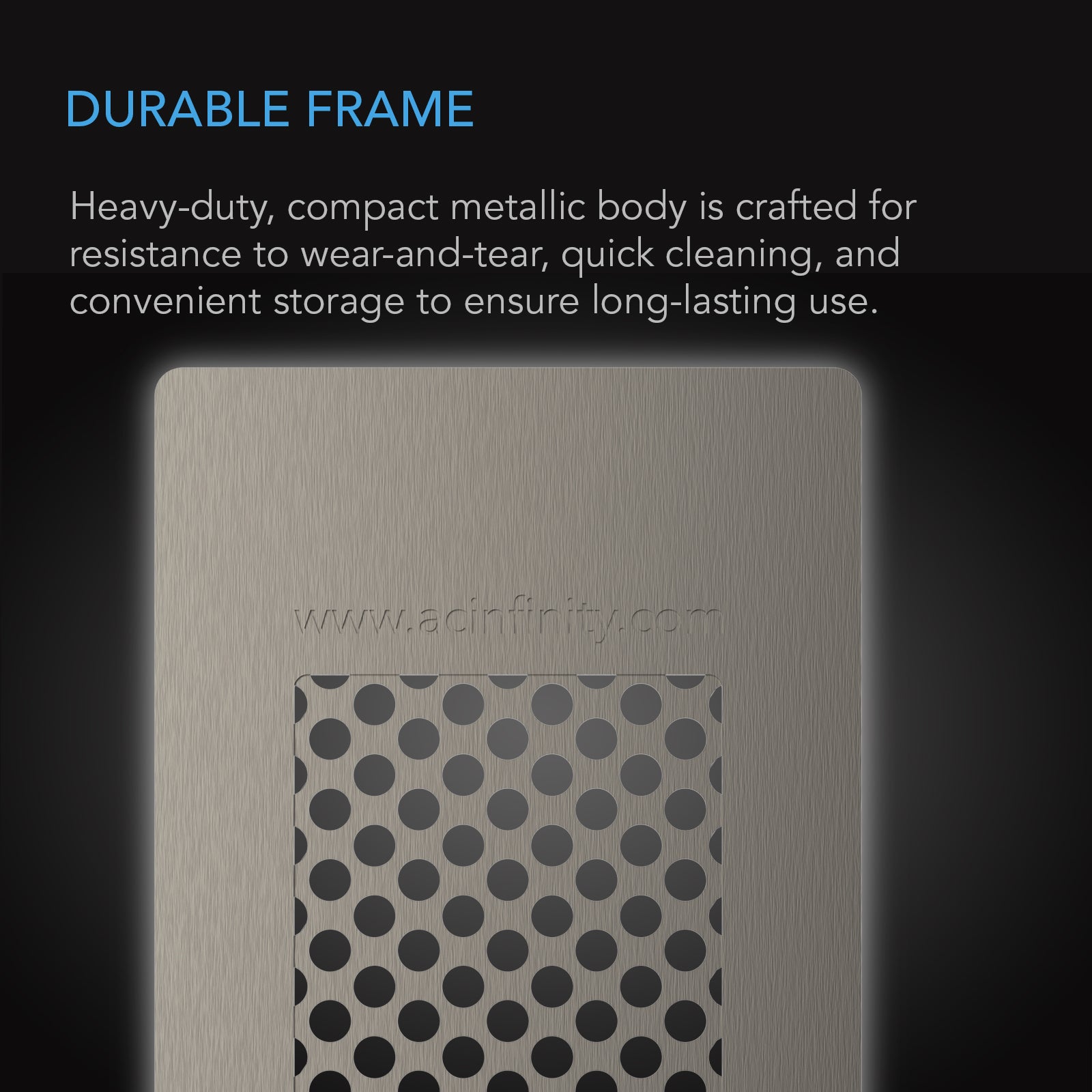 AC Infinity Grinder Card |  Milling Tool with Protective Sleeve for Spices - CannaFull Spectrum Solutions