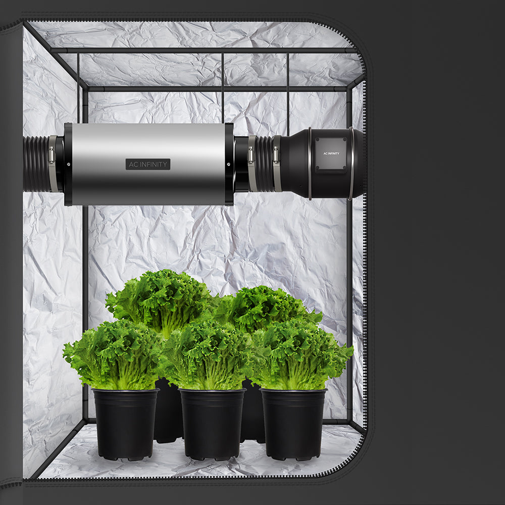 AC Infinity Inline Duct Silencer |  4-Inch - CannaFull Spectrum Solutions