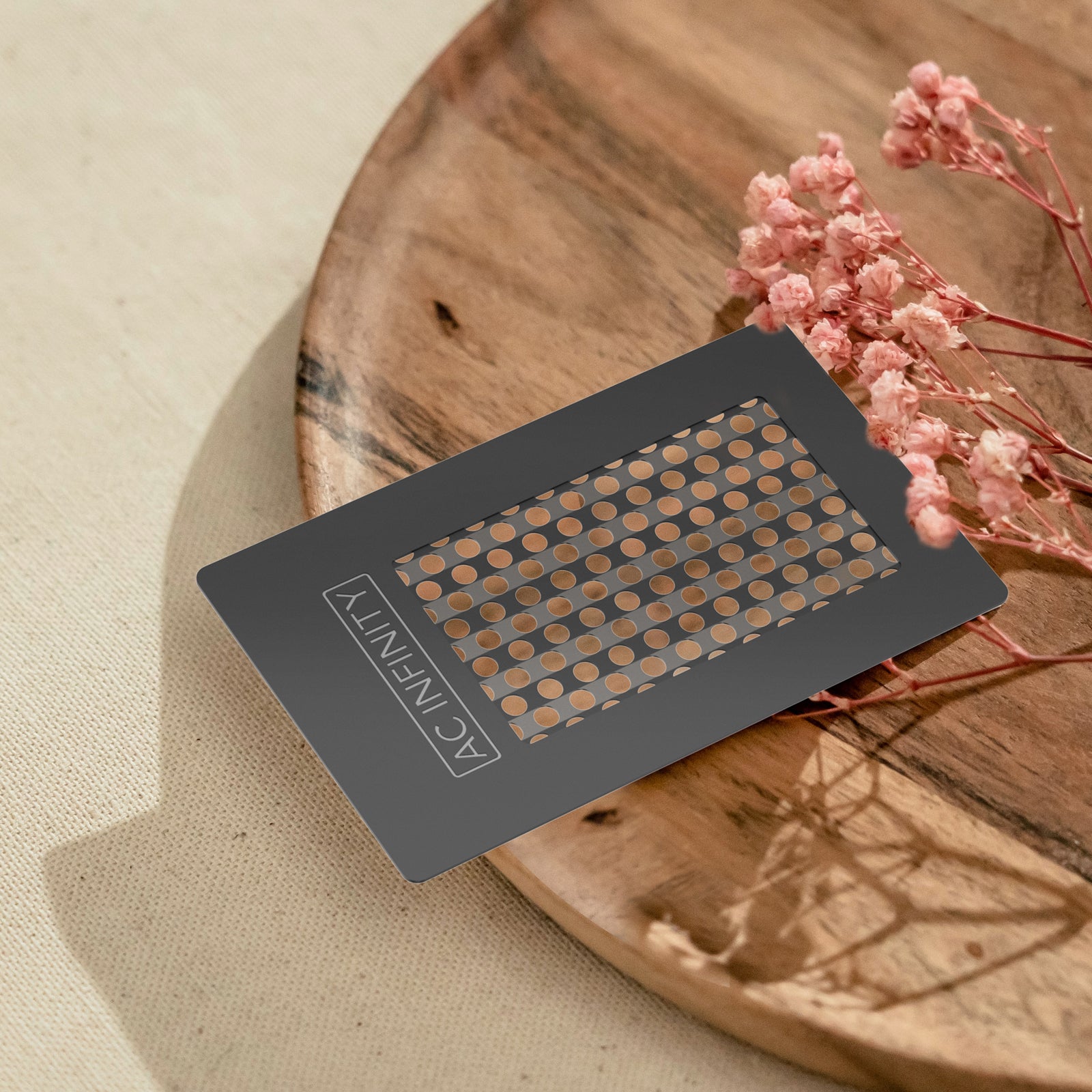 AC Infinity Grinder Card |  Milling Tool with Protective Sleeve for Spices - CannaFull Spectrum Solutions