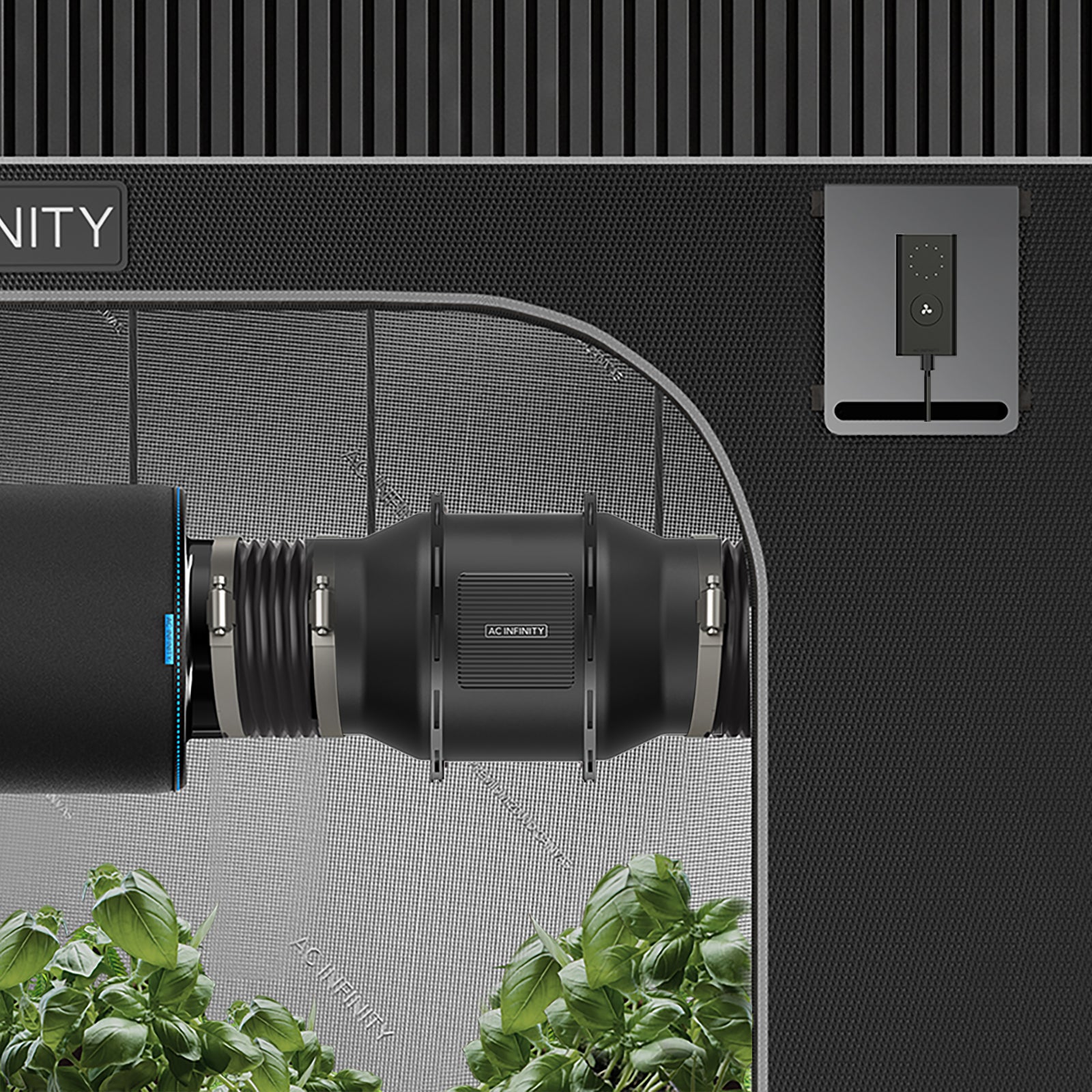 AC Infinity CLOUDLINE A6 |  Quiet Inline Fan with Speed Controller |  6-Inch - CannaFull Spectrum Solutions