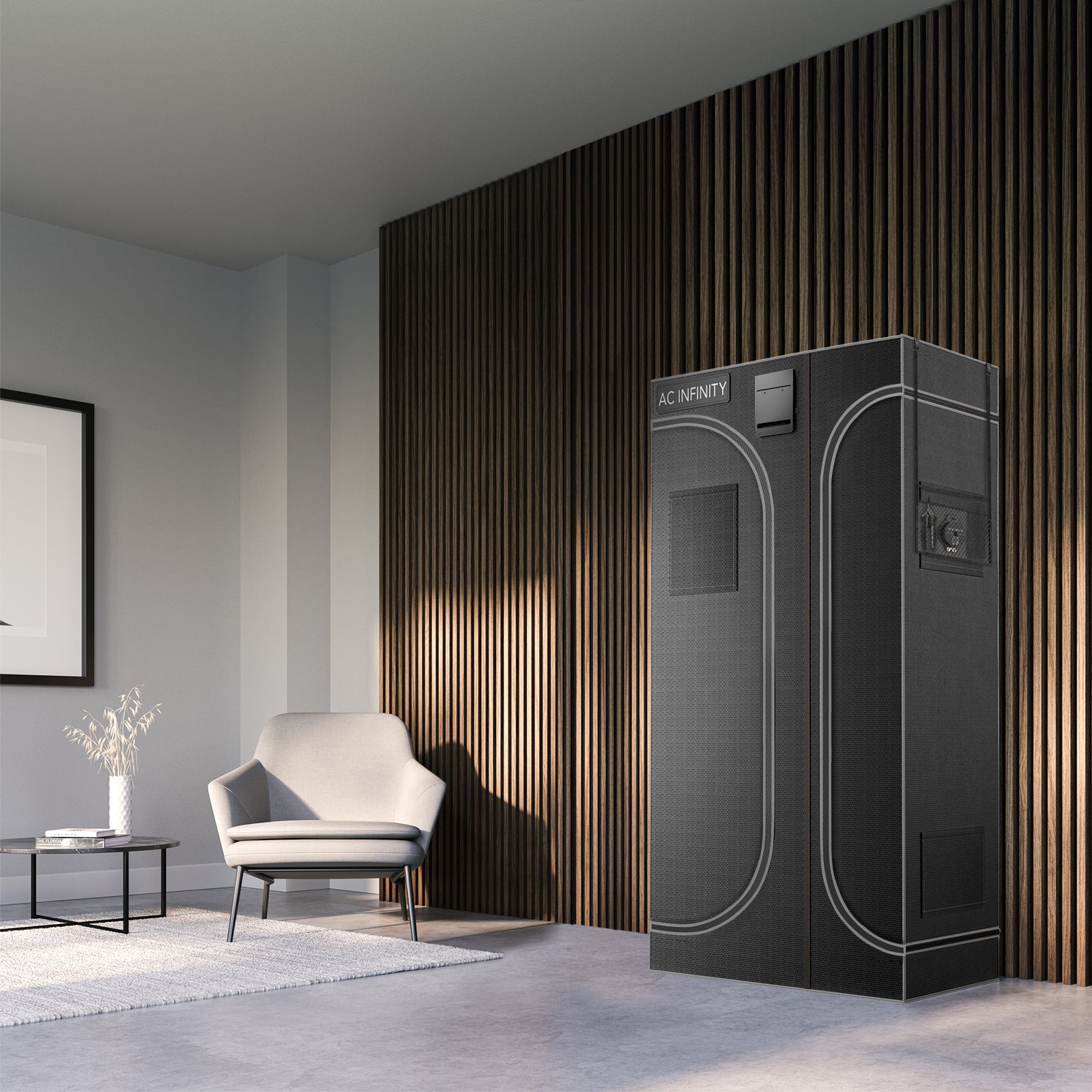 AC Infinity CLOUDLAB 632D |  2-in-1 Advance Grow Tent 3x2 |  2000D Mylar Canvas |  36" x 24" x 72" - CannaFull Spectrum Solutions