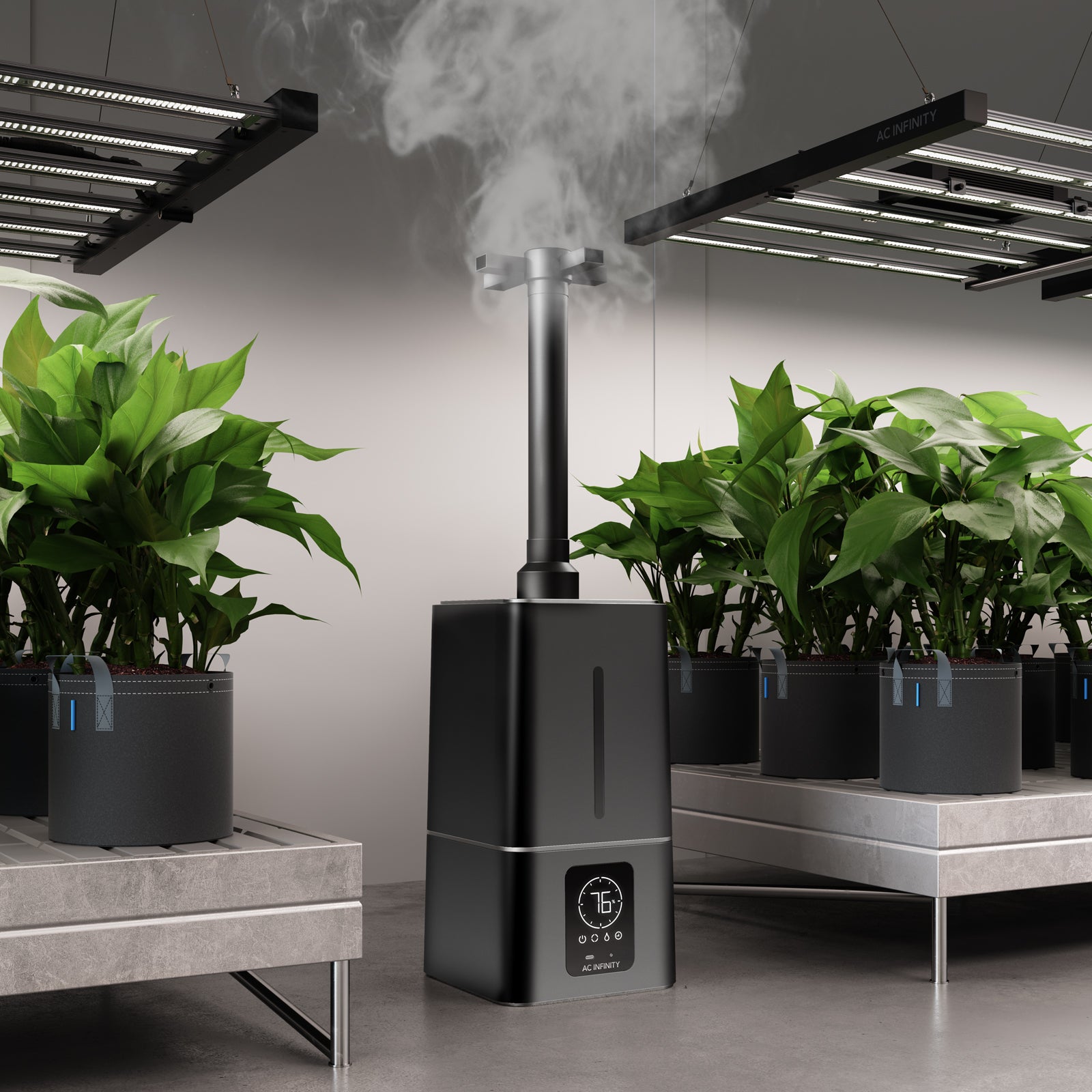 AC Infinity CLOUDFORGE T7 |  Environmental Plant Humidifier |  15L |  Smart Controls |  Targeted Vaporizing - CannaFull Spectrum Solutions