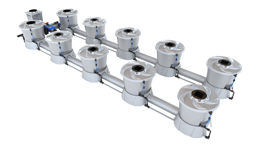 Alien Hydroponics V-SYSTEM 10 Pot Kit - CannaFull Spectrum Solutions