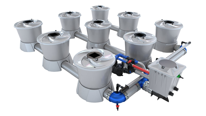 Alien Hydroponics V-SYSTEM 9 Pot Kit - CannaFull Spectrum Solutions