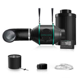 Mars Hydro 4" Filter Kit CP Inline Fan Carbon Filter Kit | 26.8 dB-A EC Motor - image 1