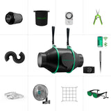 Mars Hydro iFresh 4" Inline Fan Carbon Filter Kit | 205 CFM 26 dBA EC Motor - image 7