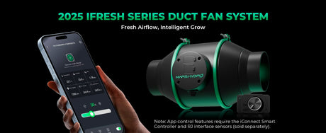 Mars Hydro iFresh 4" Smart Fan & Filter Combo | 205 CFM EC Motor - image 1