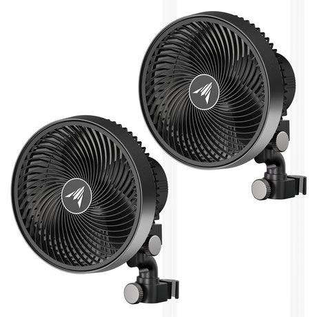 AC Infinity CLOUDRAY S9 2-Pack 9" Clip Fan | 405 CFM, 67K-Hr Life - image 1
