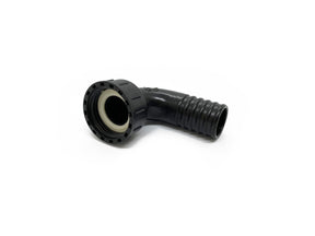V-SYSTEM Water Chiller Elbow 25mm Barb 1" Female Thread installed in commercial cultivation facility