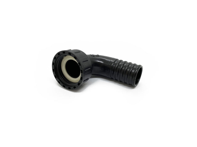 V-SYSTEM Water Chiller Elbow 25mm Barb 1" Female Thread installed in commercial cultivation facility