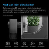 AC Infinity HYDRONE 5 5x5 Commercial Dehumidifier | 10 Drying Levels - image 2
