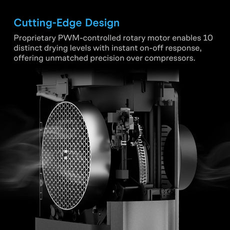 AC Infinity HYDRONE 5 5x5 Commercial Dehumidifier | 10 Drying Levels - image 4