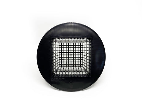 Square Net Pot operating in sealed grow room environment