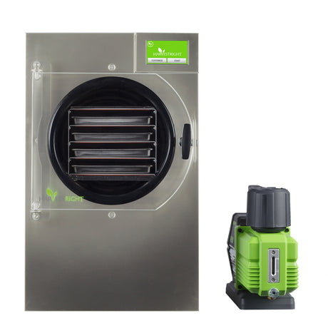 Harvest Right Small Home Freeze Dryer Stainless Steel 4 Tray front view