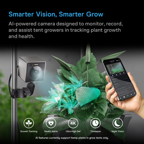 AC Infinity SPECTRON 3 4K AI Grow Camera | IP67 940nm IR - image 2