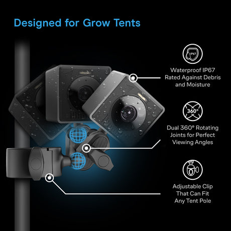AC Infinity SPECTRON 3 4K AI Grow Camera | IP67 940nm IR - image 7