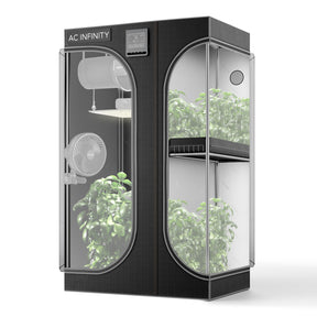 AC Infinity CLOUDLAB 632D |  2-in-1 Advance Grow Tent 3x2 |  2000D Mylar Canvas |  36" x 24" x 72" - CannaFull Spectrum Solutions