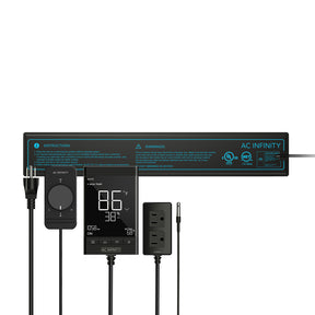 AC Infinity SUNCORE T1 |  Seedling Heat Mat |  Digital Thermostat with Heat Controller |  3" x 20" - CannaFull Spectrum Solutions