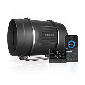 AC Infinity CLOUDLINE PRO T8 |  Quiet Inline Duct Fan System with Temperature Humidity VPD Controller |  8-Inch - CannaFull Spectrum Solutions