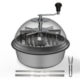 AC Infinity Bud Bowl Trimmer |  Twist Spin Cut with Clear Visibility Dome |  19-Inch - CannaFull Spectrum Solutions