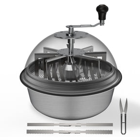 AC Infinity Bud Bowl Trimmer |  Twist Spin Cut with Clear Visibility Dome |  19-Inch - CannaFull Spectrum Solutions