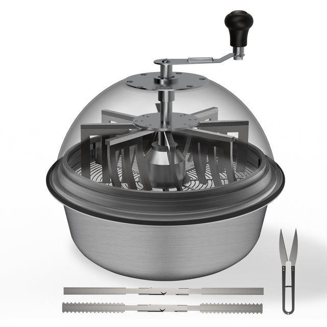 AC Infinity Bud Bowl Trimmer |  Twist Spin Cut with Clear Visibility Dome |  19-Inch - CannaFull Spectrum Solutions