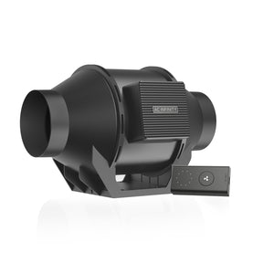 AC Infinity CLOUDLINE A4 |  Quiet Inline Fan with Speed Controller |  4-Inch - CannaFull Spectrum Solutions