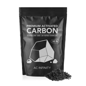 AC Infinity Activated Carbon Refill |  1200+ IAV Australian Charcoal |  32 lb. - CannaFull Spectrum Solutions