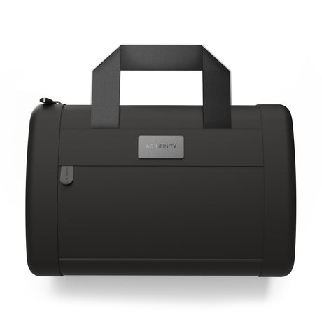 AC Infinity Smell Proof Handbag |  Black |  with 900D Nylon Fabric and Carbon Filter Lining - CannaFull Spectrum Solutions