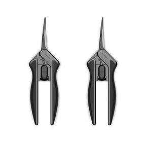AC Infinity Stainless Steel Curved Pruning Shear |  Ergonomic Lightweight |  6.6” Blades |  2-Pack - CannaFull Spectrum Solutions