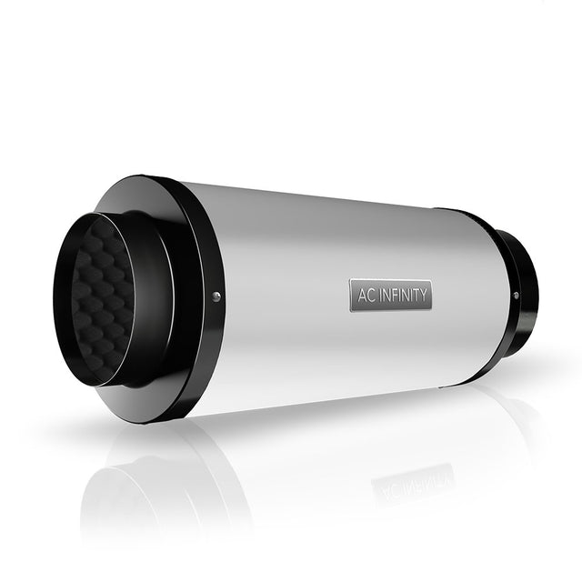 AC Infinity Inline Duct Silencer |  6-Inch - CannaFull Spectrum Solutions