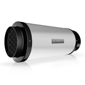 AC Infinity Inline Duct Silencer |  8-Inch - CannaFull Spectrum Solutions
