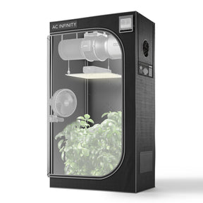 AC Infinity CLOUDLAB 632 |  Advance Grow Tent 3x2 |  2000D Diamond Mylar Canvas |  36" x 24" x 72" - CannaFull Spectrum Solutions