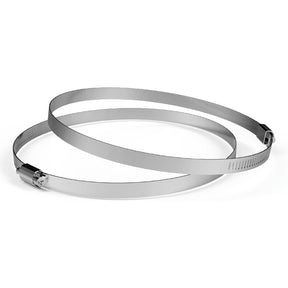 AC Infinity Duct Clamps 8-Inch 2-Pack | SAE Grade 316 Steel - image 1