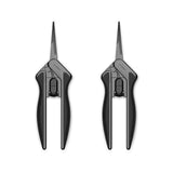 AC Infinity Stainless Steel Pruning Shear |  Ergonomic Lightweight |  6.6” Straight Blades |  2-Pack - CannaFull Spectrum Solutions