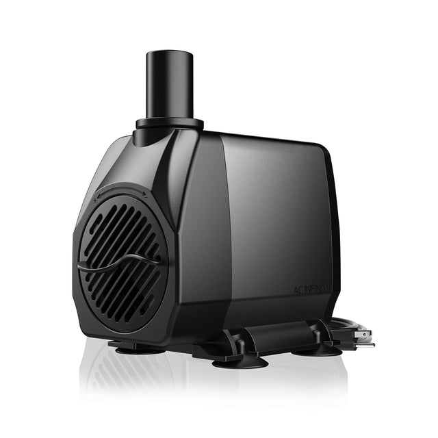 AC Infinity Submersible Water Pump |  10-Feet Lift Height |  792 GPH (3000 L/H) - CannaFull Spectrum Solutions