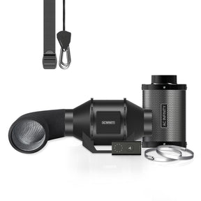 AC Infinity Air Filter Box with High Efficacy Filter |  4-Inch - CannaFull Spectrum Solutions