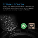 AC Infinity Activated Carbon Refill |  1200+ IAV Australian Charcoal |  8 lb. - CannaFull Spectrum Solutions