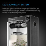 AC Infinity IONGRID T24 | Full Spectrum LED Grow Light 260W | Samsung LM301H | 2x4 Ft. Coverage AC Infinity